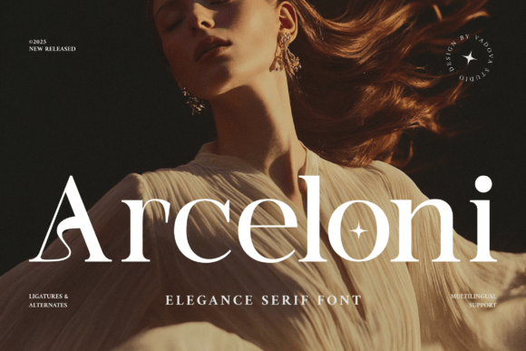 Arceloni: A Font That Merges Medieval Elegance with Modern Sophistication