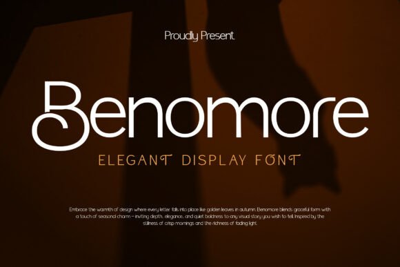 Benomore: Elevating Typography with Timeless Elegance and Seasonal Charm