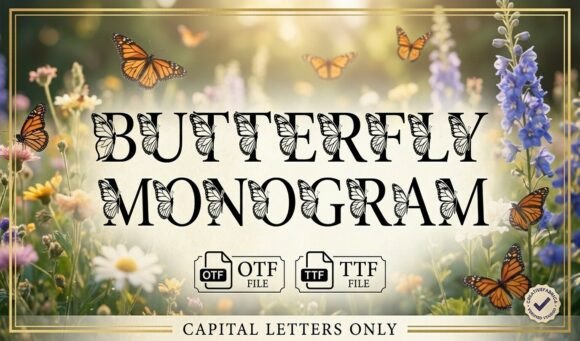 Bringing Nature to Life: The Allure of Butterfly Monogram for Modern Creators