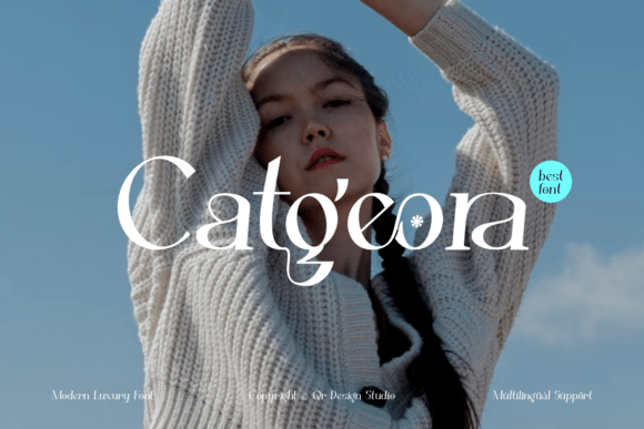 Catgeora: The Authentic Serif for Modern Branding