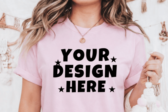 Comfort Colors C1717 Mockup: A Professional Tool for T-Shirt Design Presentations