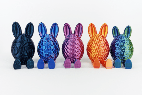 Easter Bunny Egg Bundle: A Playful and Practical 3D Printing Solution