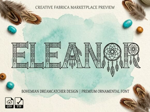 Eleanor: A Bold Display Font for Impactful Design