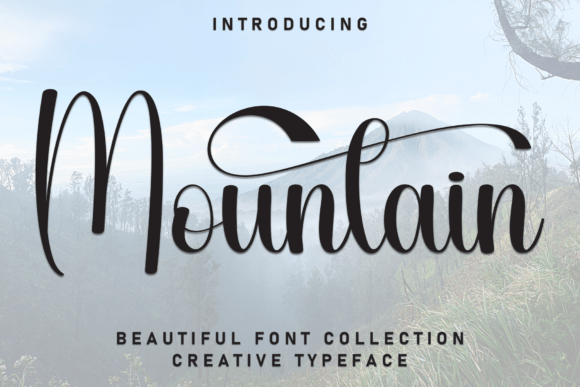 Mountain Font: A Touch of Elegance in Every Design