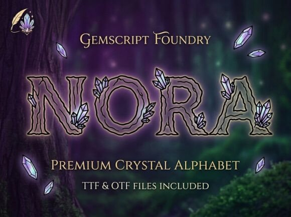 Nora and This: A Stunning Decorative Display Font for Creative Expression