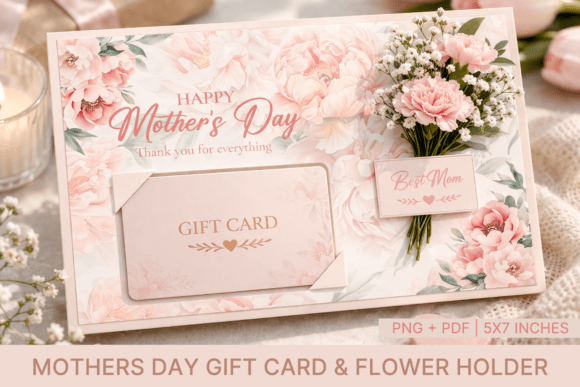 Personalized Mother’s Day Gift Card Holder: A Thoughtful, Handmade Touch