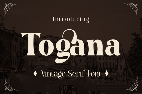 Togana Serif Typeface Overview