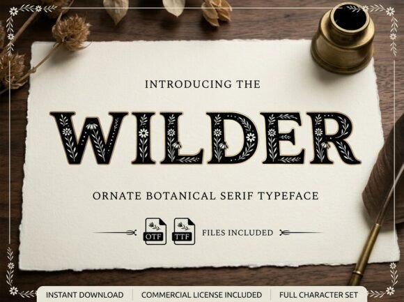 Wilder Font: A Bold Statement in Typography